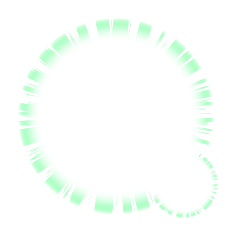 White Spike Pale Green
